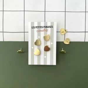 PUNAISES CŒURS POUR AFFICHES