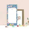 BLOC NOTES  CORNFLOWER
