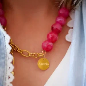 Alternative view of COLLIER GABI ROSE FUSHIA