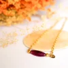 COLLIER CHARLOT' PRUNE