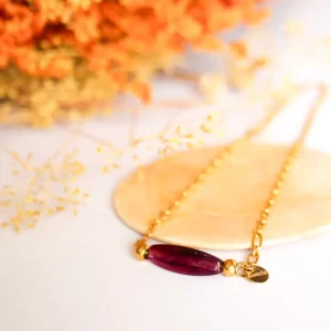 COLLIER CHARLOT' PRUNE