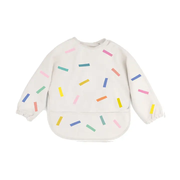 BAVOIR A MANCHES LONGUES CONFETTI