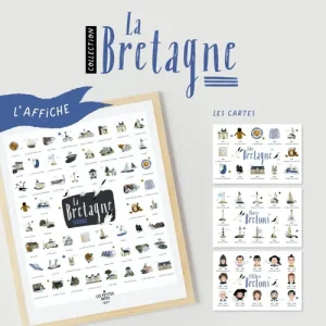 Alternative view of AFFICHE  BRETAGNE