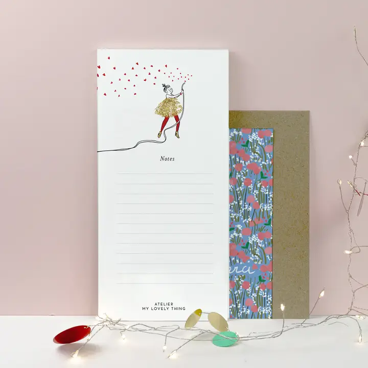 BLOC NOTES ECLAT DE CŒUR