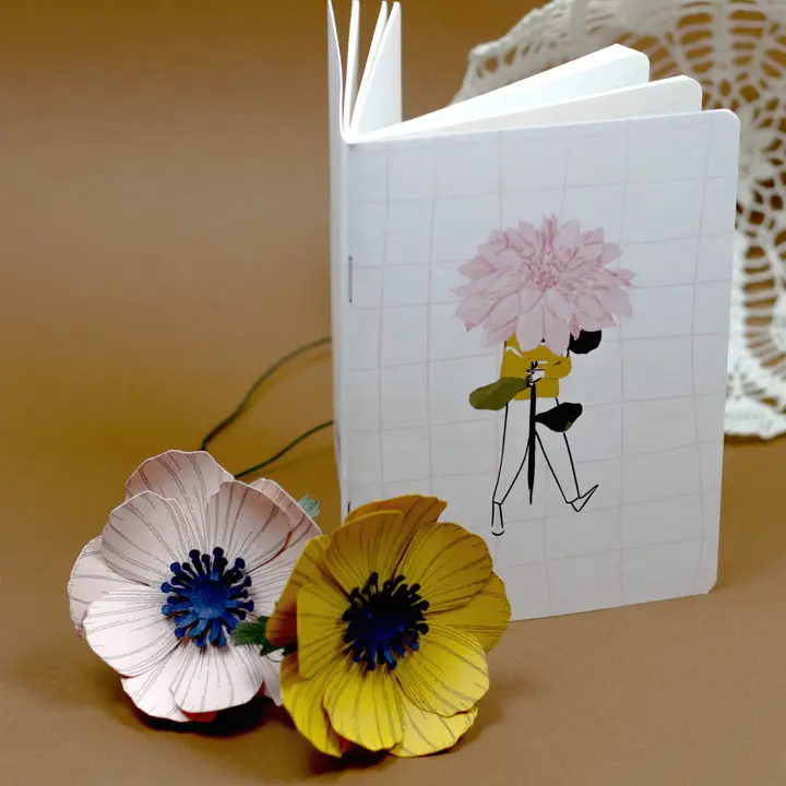 Carnet A6 Dahlia