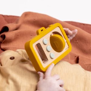 APPAREIL PHOTO SILICONE BOIS LION