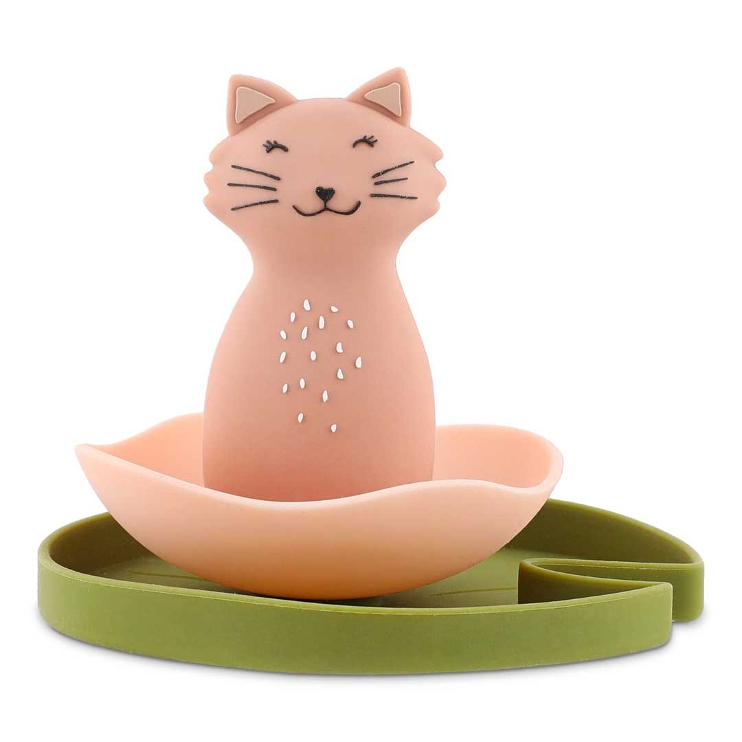 JOUET DE BAIN FLEUR FLOTTANTE CAT