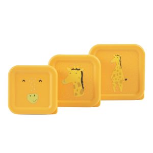 Alternative view of BOITE A GOUTER 3 PIECES GIRAFE