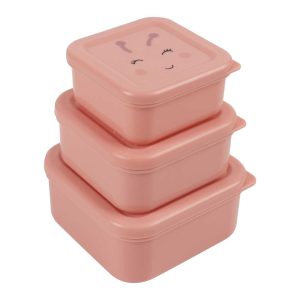 BOITE A GOUTER 3 PIECES PAPILLON