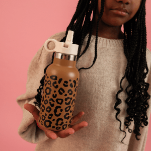 GOURDE 350 ML LEOPARD MARRON – Image 6