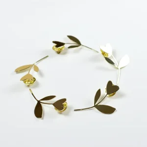 PIN'S EN LAITON JOLI BRIN D AMOUR – Image 3