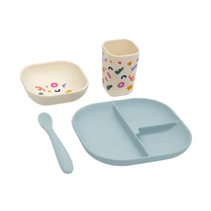 KIT REPAS CONFETTI COBALT