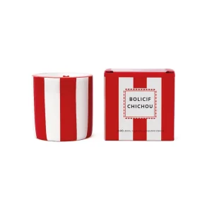 BOUGIE CHICHOU ROUGE AMBRE