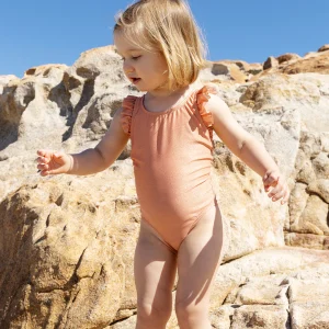 MAILLOT LEA ROSE SCINTILLANT