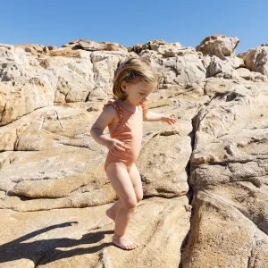 Alternative view of MAILLOT LEA ROSE SCINTILLANT