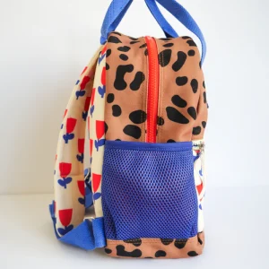 SAC A DOS LEOPARD AND FLOWERS – Image 5