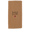 PROTEGE LIVRET DE FAMILLE CARAMEL - LIVRET DE FAMILLE COEUR ROUGE