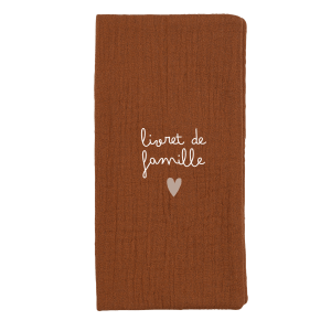 PROTEGE LIVRET DE FAMILLE CARAMEL - LIVRET DE FAMILLE COEUR ROUGE – Image 3