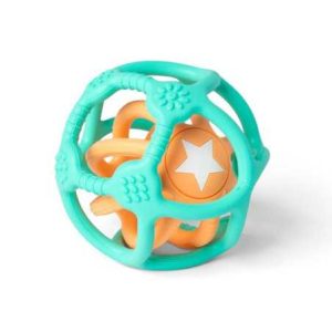 SET 2 BALLES SENSORIEL VERTE ORANGE – Image 4