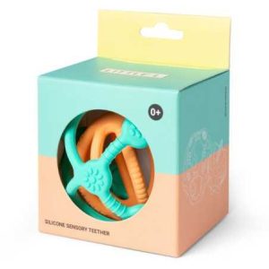 Alternative view of SET 2 BALLES SENSORIEL VERTE ORANGE