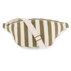 BANANE RAYURE GREIGE/ OLIVE – Image 5