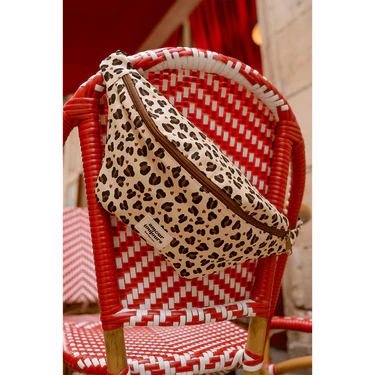 SAC BANANE LEOPARD CŒUR – Image 6
