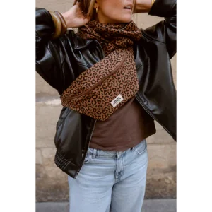SAC BANANE LEOPARD FONCÉ – Image 3