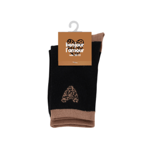 Alternative view of CHAUSSETTES ENFANT 28-33 LEO MARRON