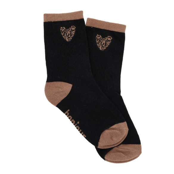 CHAUSSETTES ENFANT 28-33 LEO MARRON – Image 3