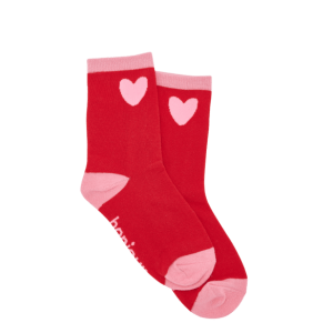 CHAUSSETTES ENFANT 28-33 ROUGE – Image 3