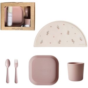 BOX ASSIETTE CARRE ROSE