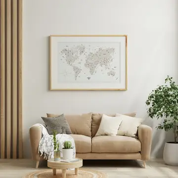 AFFICHE CARTE DU MONDE – Image 5