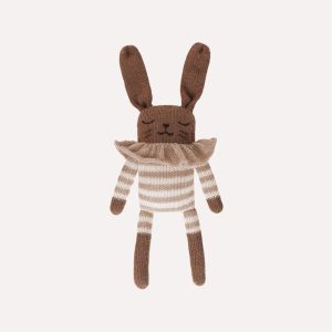 DOUDOU LAPIN COMBISHORT RAYE SABLE – Image 4