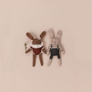 DOUDOU LAPIN MAILLOT SIENNE – Image 4
