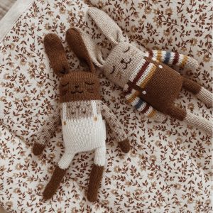 DOUDOU LAPIN SALOPETTE ECRU – Image 3