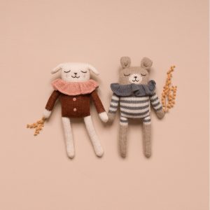 Alternative view of DOUDOU OURSON COMBISHORT RAYE ARDOISE