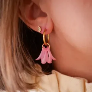 Alternative view of BOUCLES D OREILLES TULA ROSE