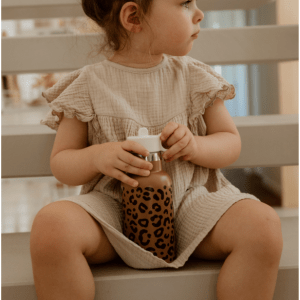 GOURDE 350 ML LEOPARD MARRON – Image 3
