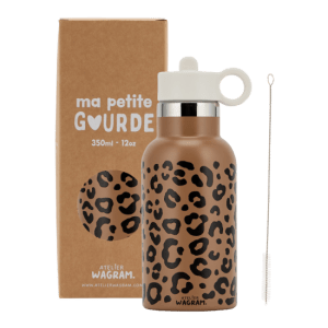 GOURDE 350 ML LEOPARD MARRON – Image 4