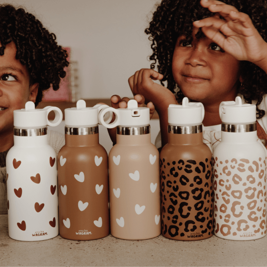 GOURDE 350 ML LEOPARD MARRON – Image 5