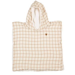 Alternative view of PONCHO GAZE DAMIER BISOUS MOUILLES