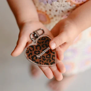 PORTE CLÉ LEOPARD NOUNOU