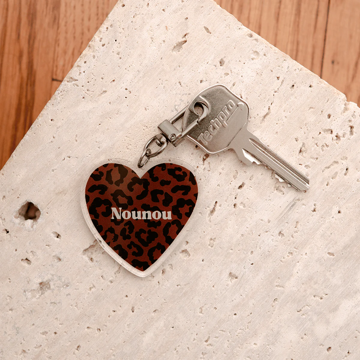 PORTE CLÉ LEOPARD NOUNOU – Image 2