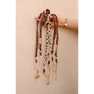 SANGLE TELEPHONE LEOPARD CORDON BEIGE – Image 6