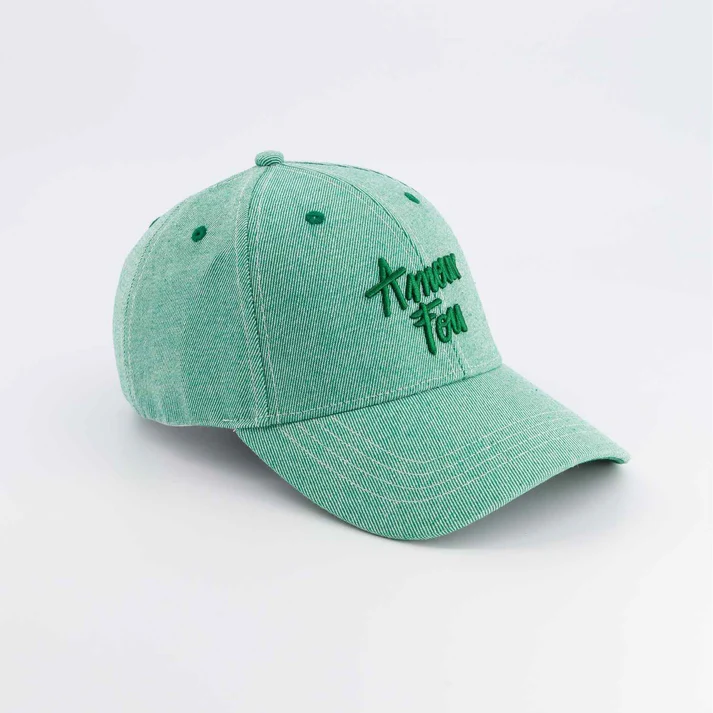 CASQUETTE DEMIN VERT AMOUR FOU – Image 7