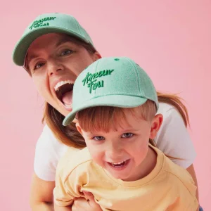 CASQUETTE DEMIN VERT AMOUR FOU