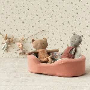 Alternative view of PANIER DOUILLET CHAT CORAIL LARGE