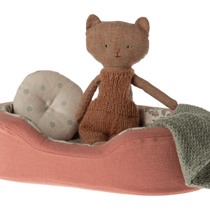 PANIER DOUILLET CHAT CORAIL LARGE – Image 3