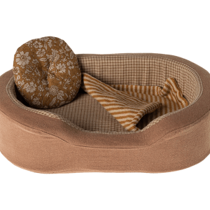 PANIER DOUILLET CHAT MARRON LARGE