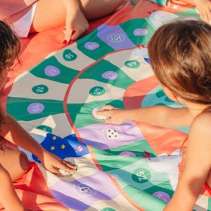 Alternative view of SERVIETTE PLAY TOWEL XL JEU DE L OIE 180X180